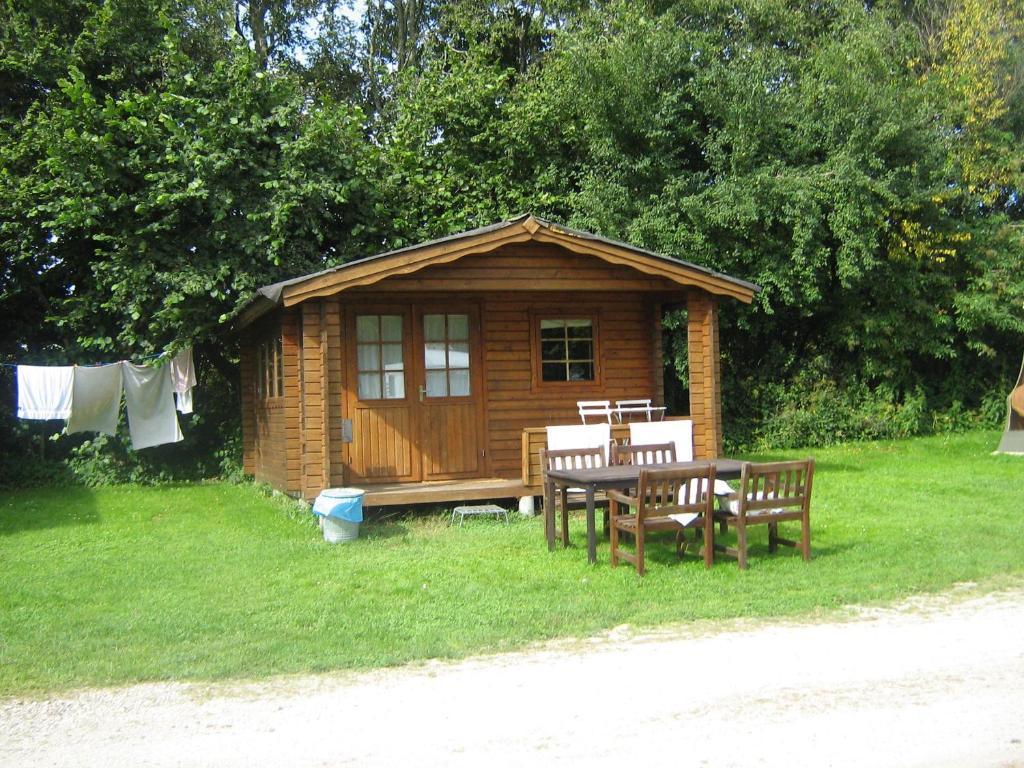 Hjemstavnsgardens Camping & Cottages Glamsbjerg المظهر الخارجي الصورة