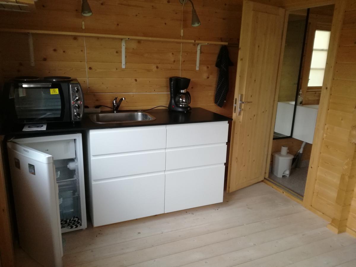 Hjemstavnsgardens Camping & Cottages Glamsbjerg المظهر الخارجي الصورة